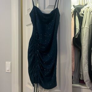 green sparkle windsor homecoming dress